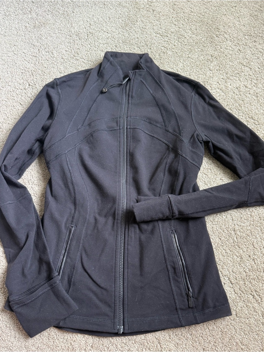 lululemon athletica Black Full-Zip Utility Jacket